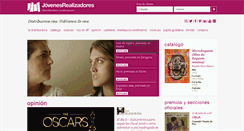 Desktop Screenshot of jovenesrealizadores.com